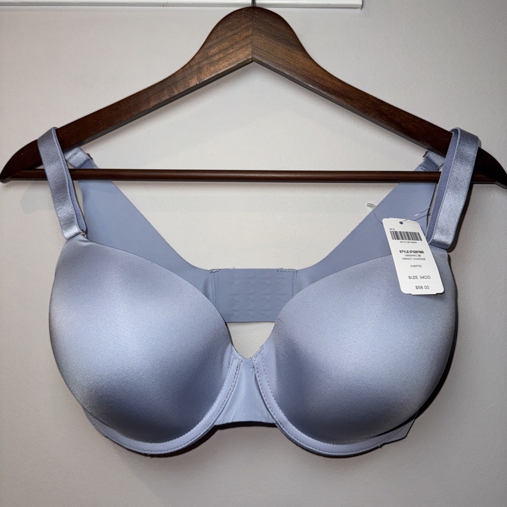 NWOT Soma 34DD‎ Vanishing 360 Lined Perfect Coverage Blue Eventide #570267658